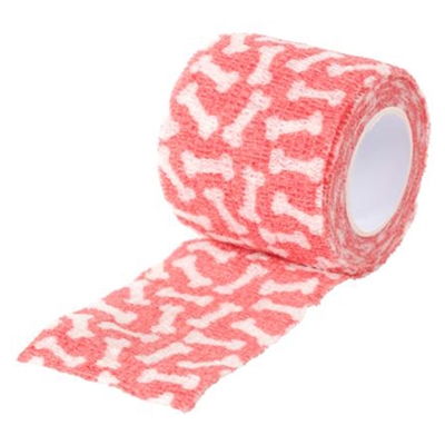 Fun-Flex Bones Bandage 5cm x 4,5m 1 Stk ROSA